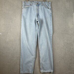 Vintage Orange Tab Levis 550 Jeans‎ Relaxed Fit Men's 34x32 Denim